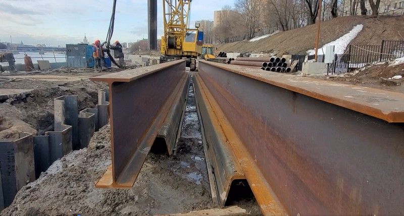 Шпунт балочный 2хЛ5-УМ+60Ш1